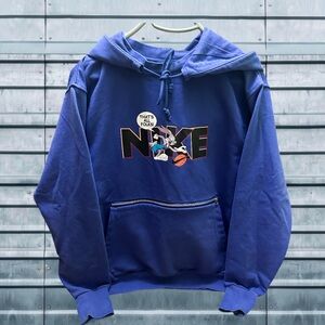 Nike Blue Men's Hoodie size S